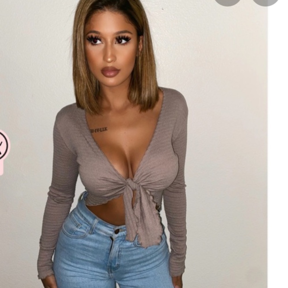 Sammy Ruffle Knot (Mocha)